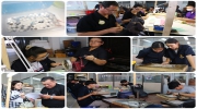 ปลื้มนักศึกษาวิทยาลัยช่างทองหลวงจิตอาสาถวายงานสลักดุนเฟื่องระย้า